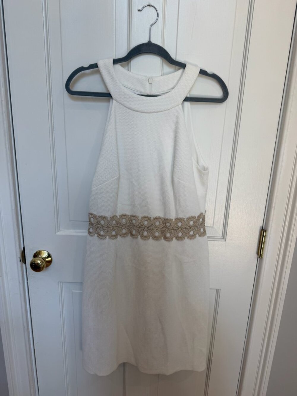 White Cocktail Dress, Vince Camuto, Size 12